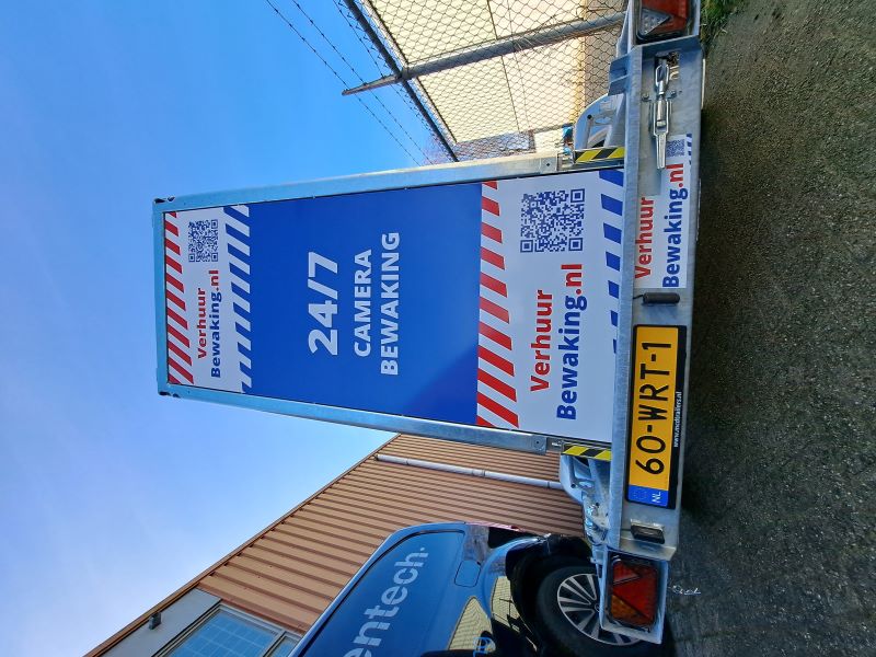 Verhuurmateriaal en bouwhekken op locatie
